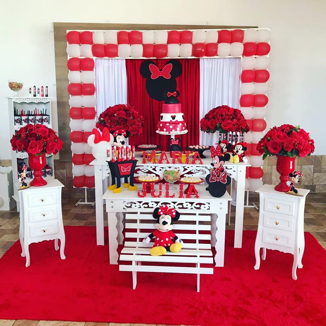 Foto de festa da minnie vermelha 17 - 17