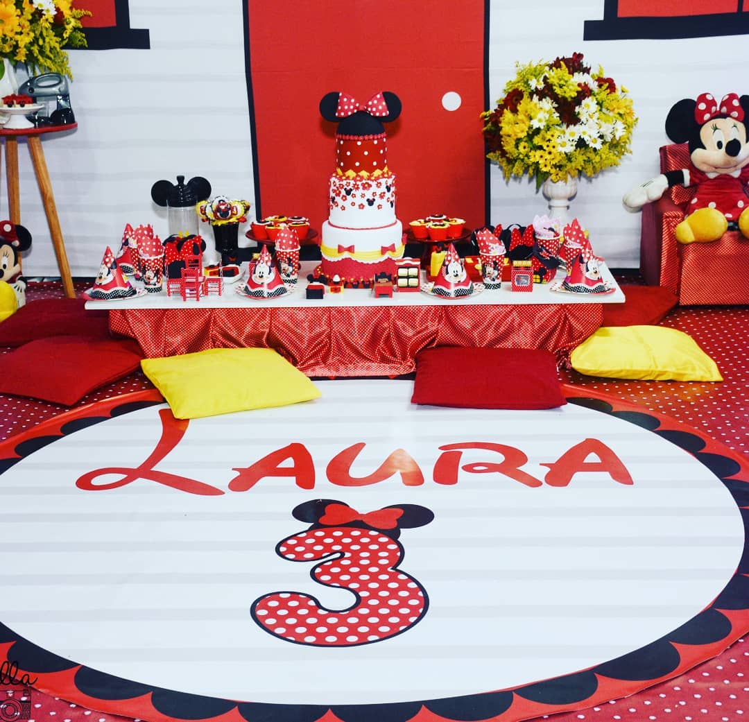 Foto de festa da minnie vermelha 2 - 4