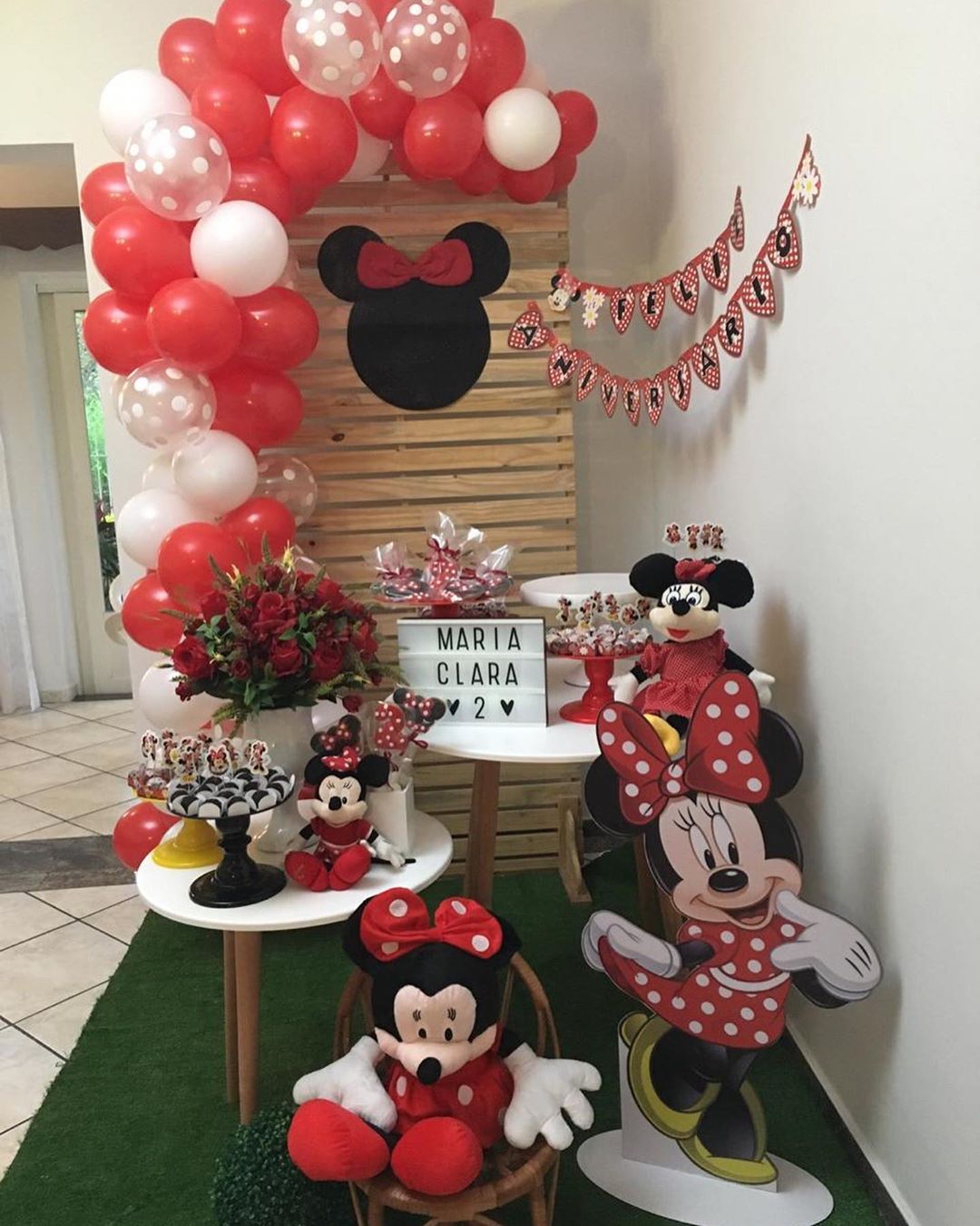 Foto de festa da minnie vermelha 25 - 26