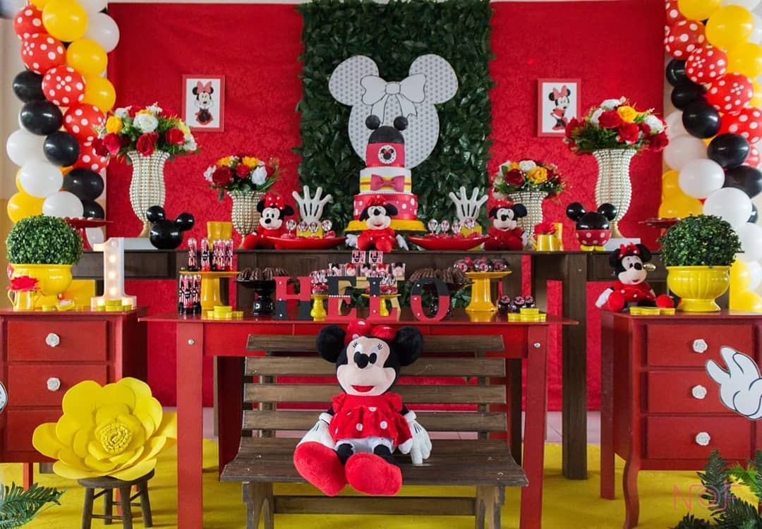 Foto de festa da minnie vermelha 27 - 28