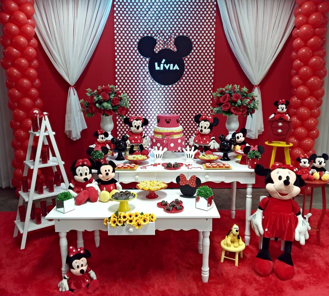 Foto de festa da minnie vermelha 28 - 29