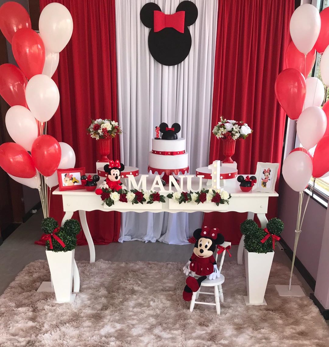 Foto de festa da minnie vermelha 32 - 33