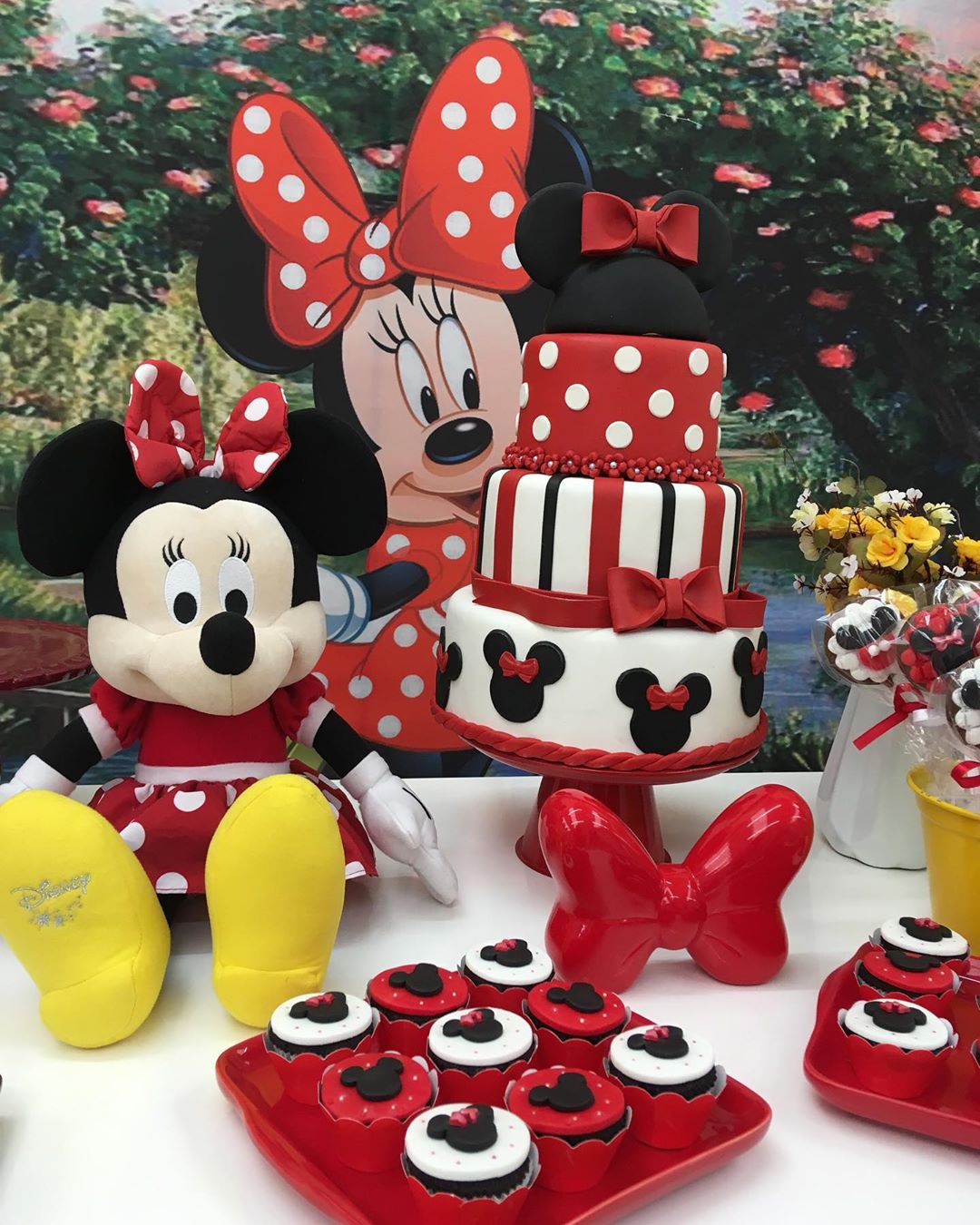 Foto de festa da minnie vermelha 34 - 34