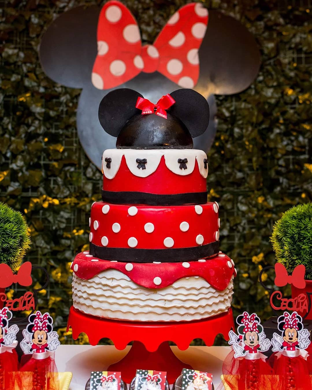 Foto de festa da minnie vermelha 4 - 5