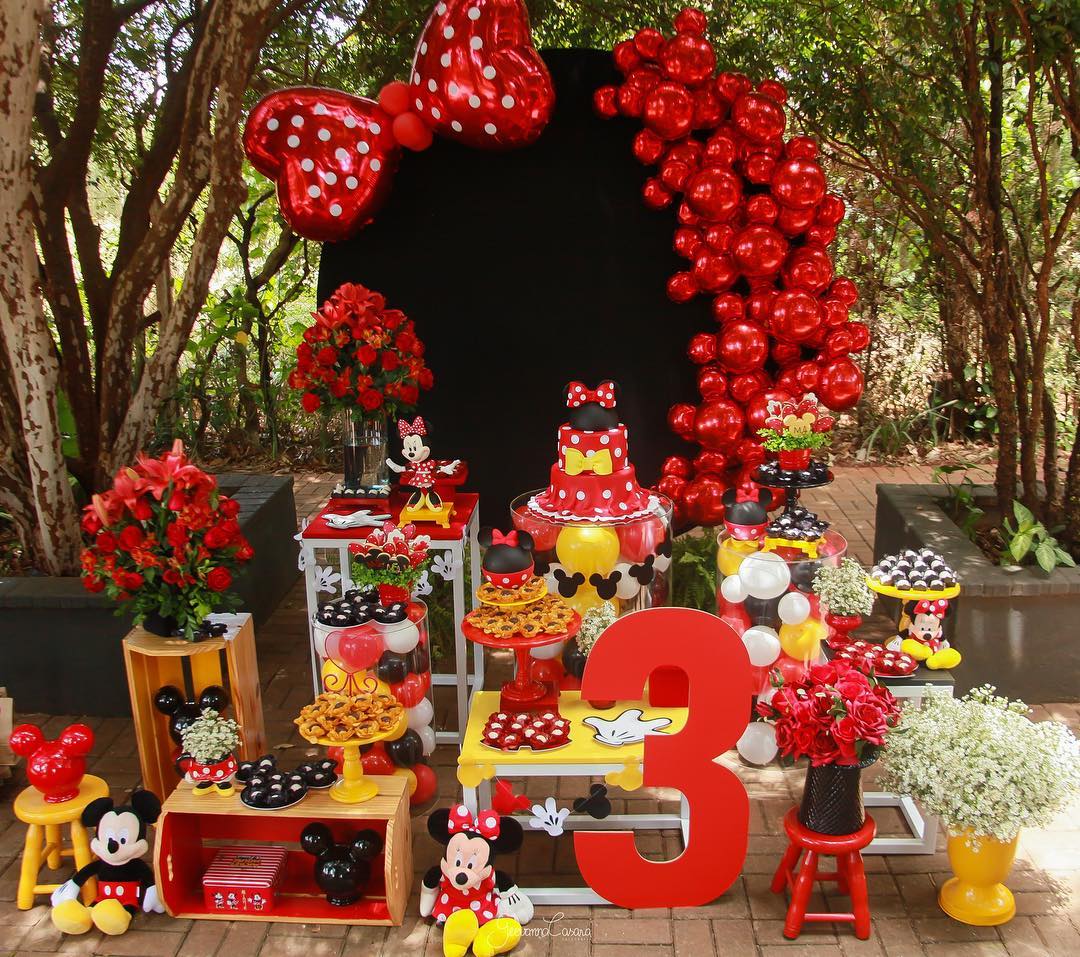 Foto de festa da minnie vermelha 40 - 41