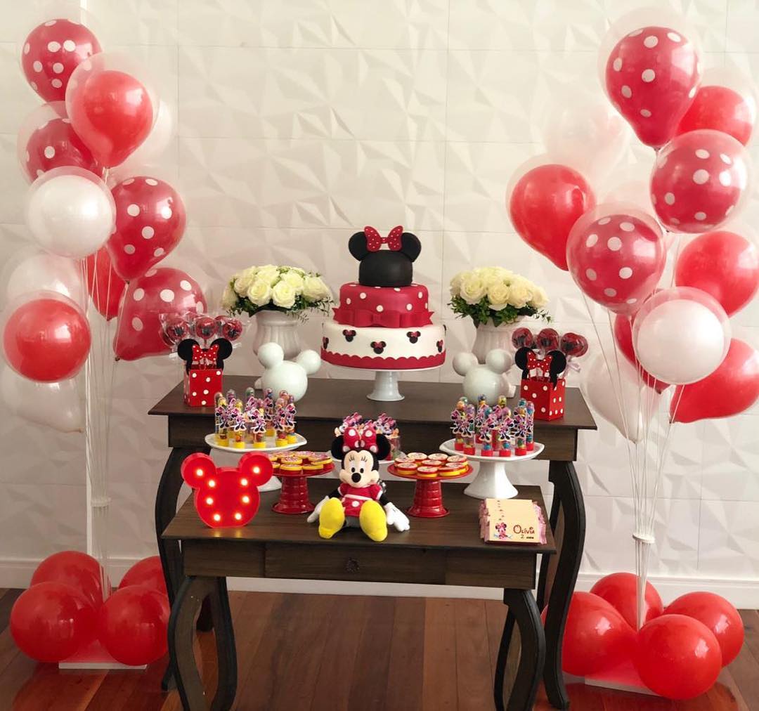 Foto de festa da minnie vermelha 46 - 47