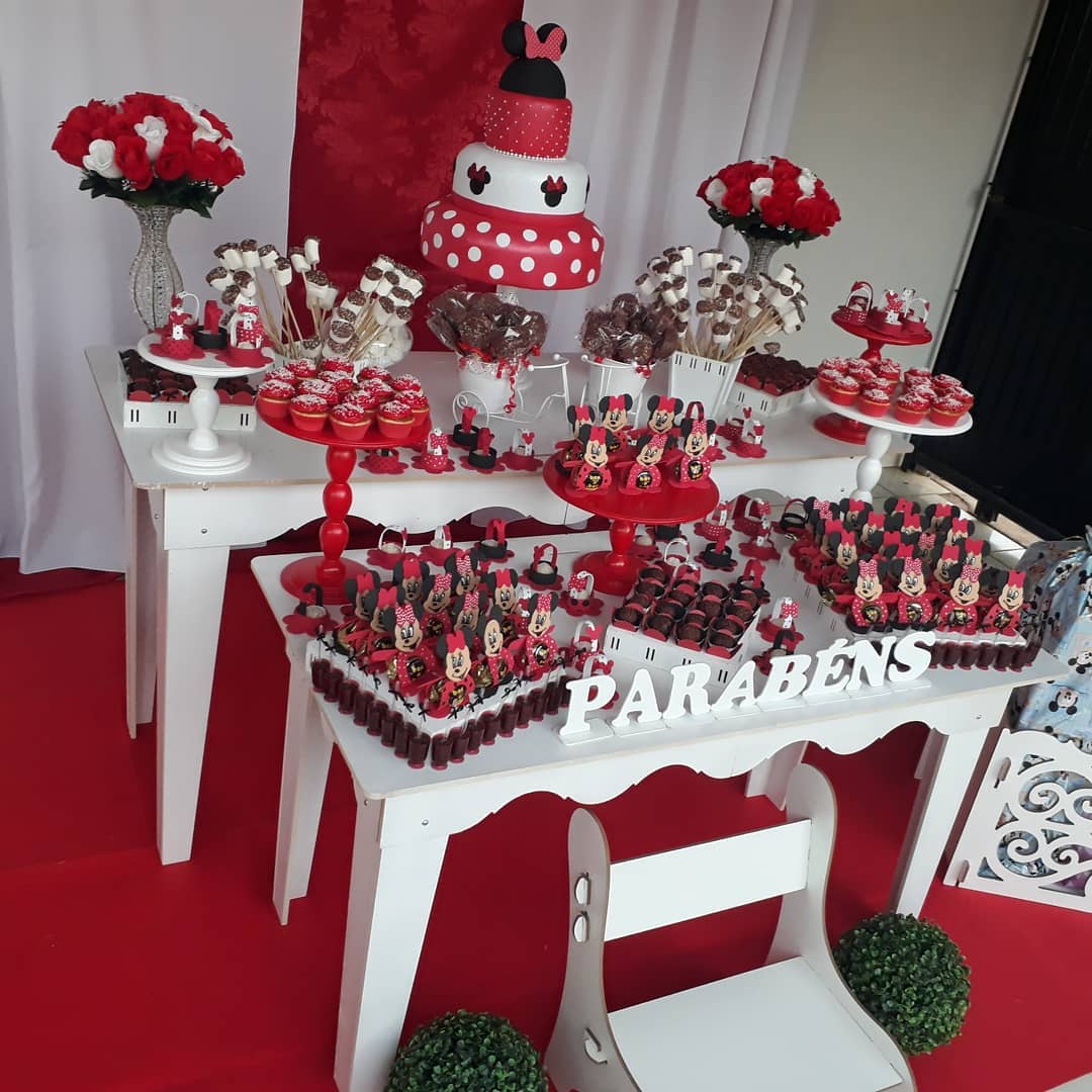 Foto de festa da minnie vermelha 5 - 6