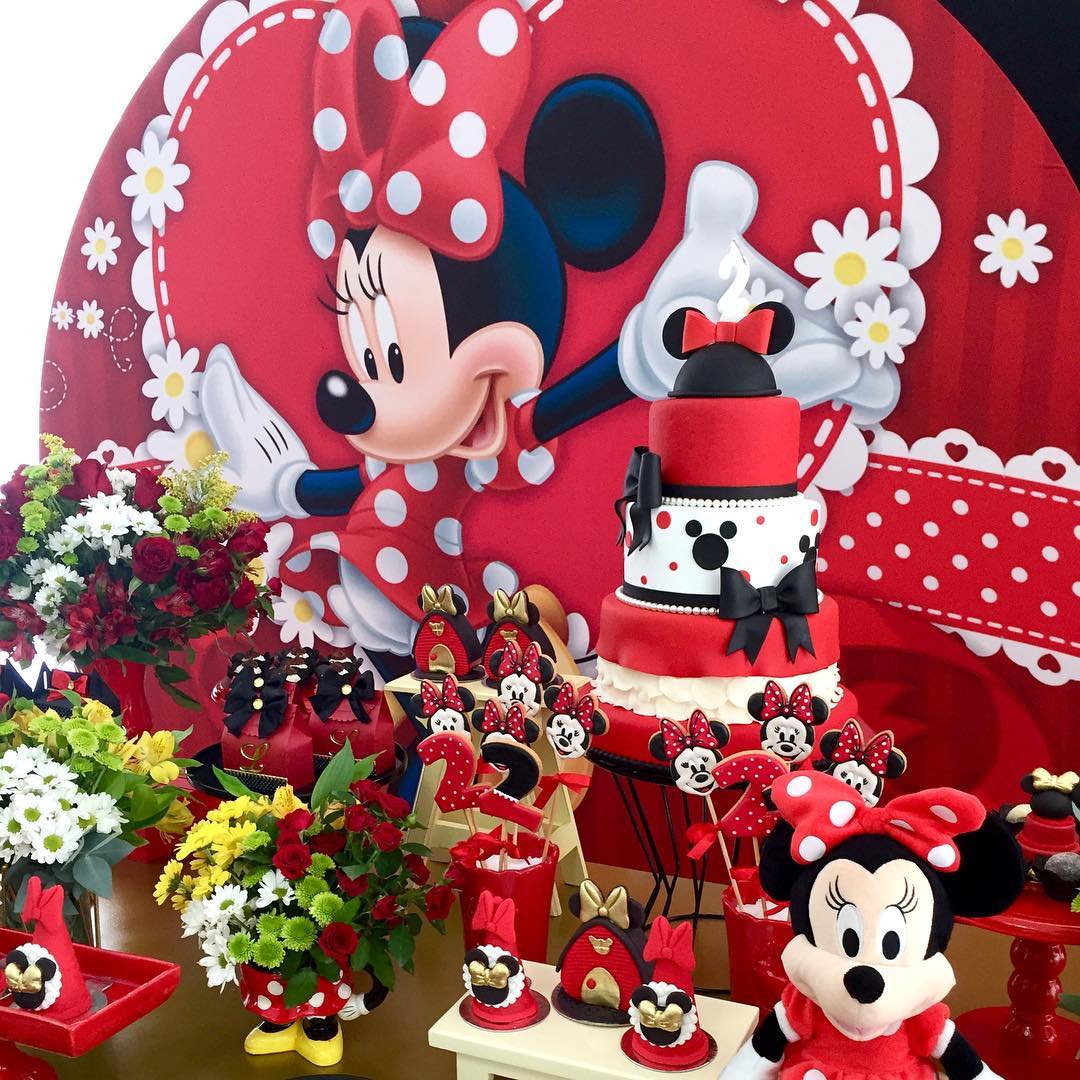 Foto de festa da minnie vermelha 53 - 54