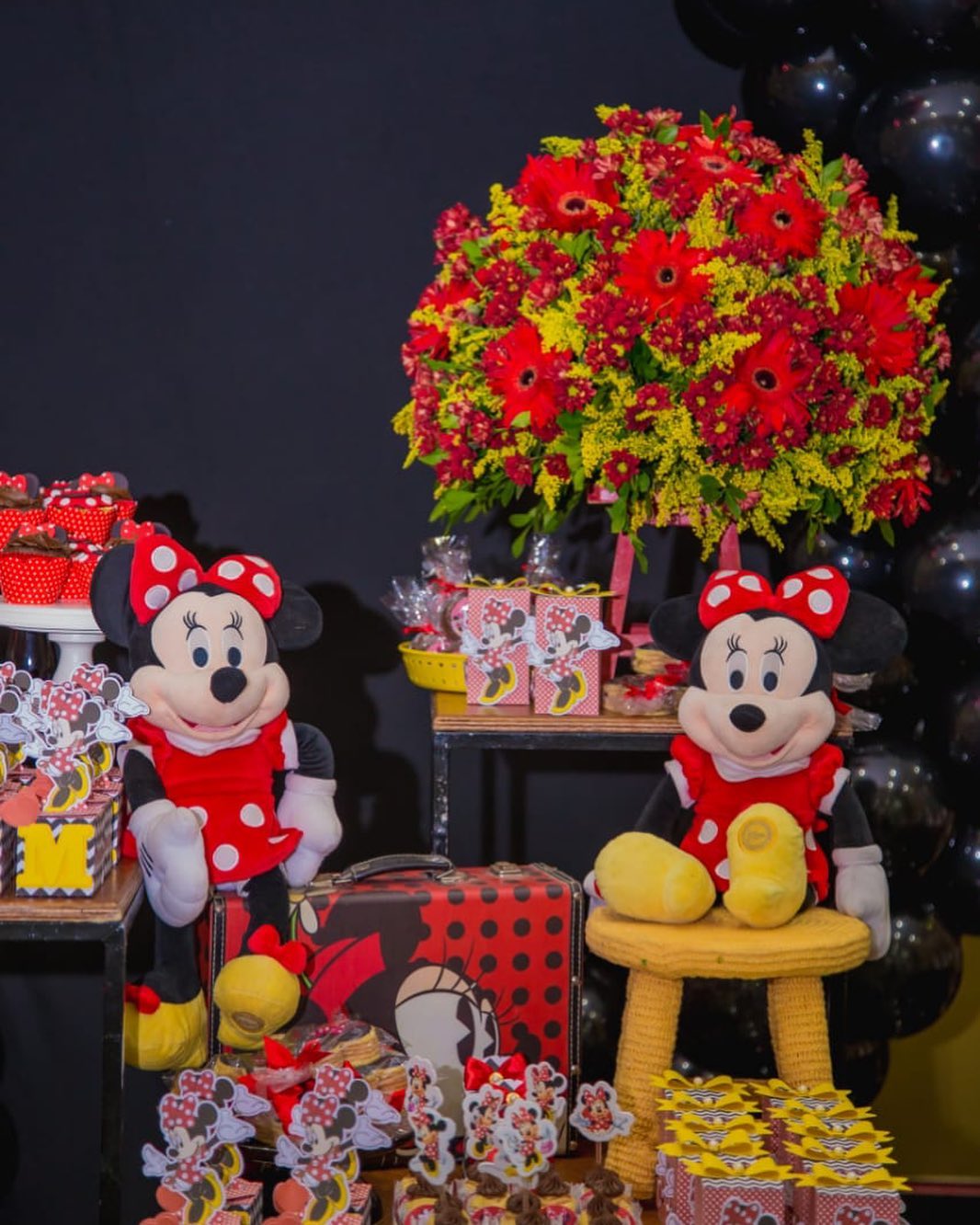 Foto de festa da minnie vermelha 54 - 55