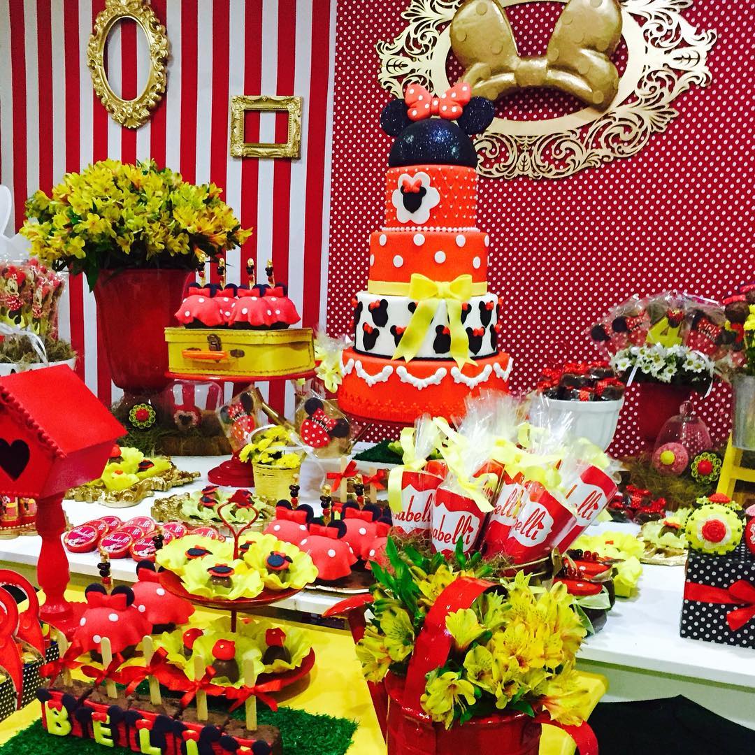 Foto de festa da minnie vermelha 57 - 58