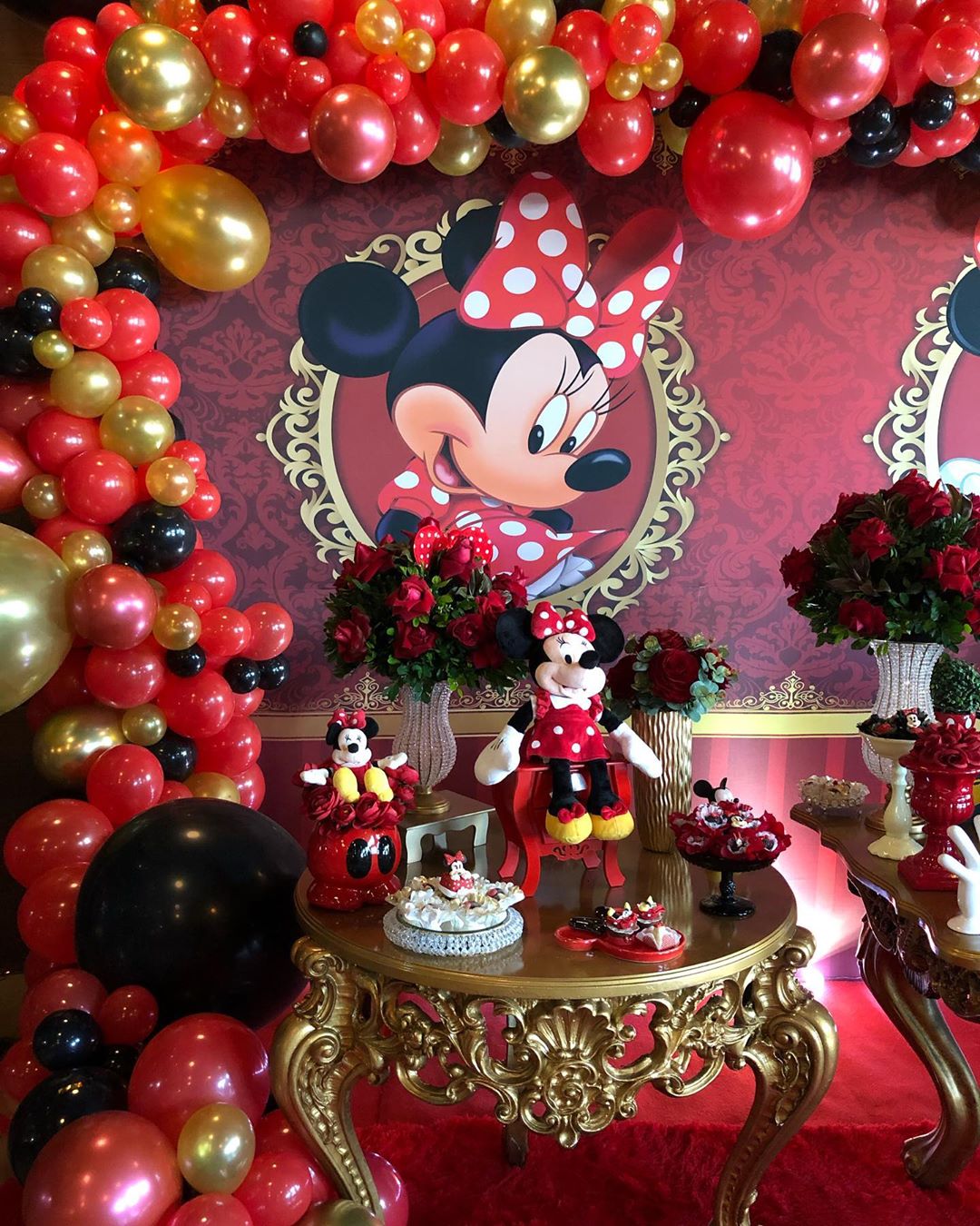 Foto de festa da minnie vermelha 58 - 59