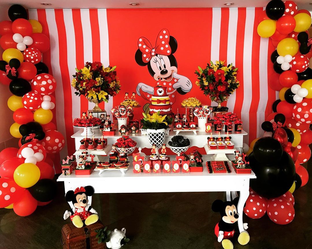 Foto de festa da minnie vermelha 60 - 61