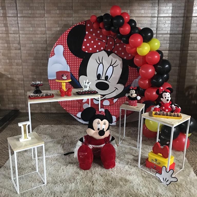 Foto de festa da minnie vermelha 65 - 66