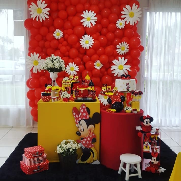 Foto de festa da minnie vermelha 79 - 80