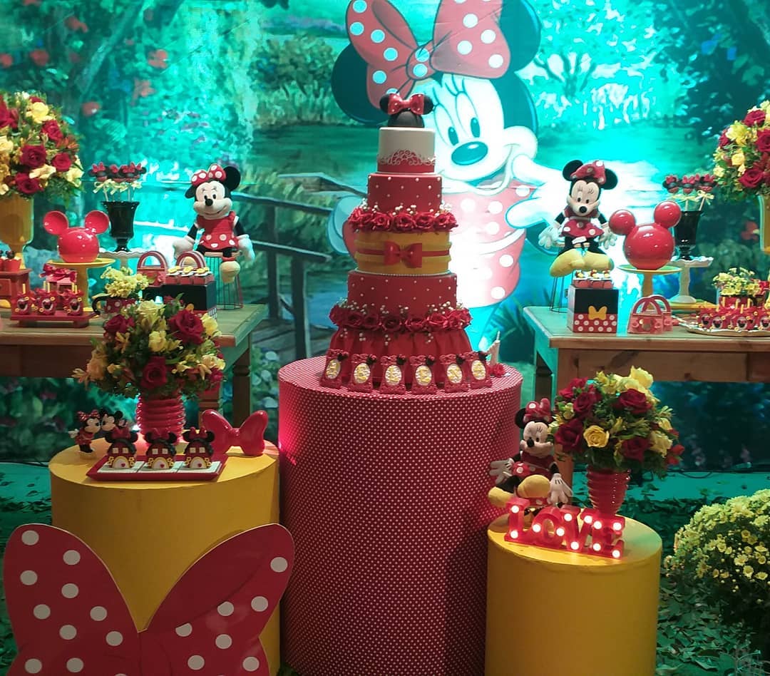 Foto de festa da minnie vermelha 8 - 9