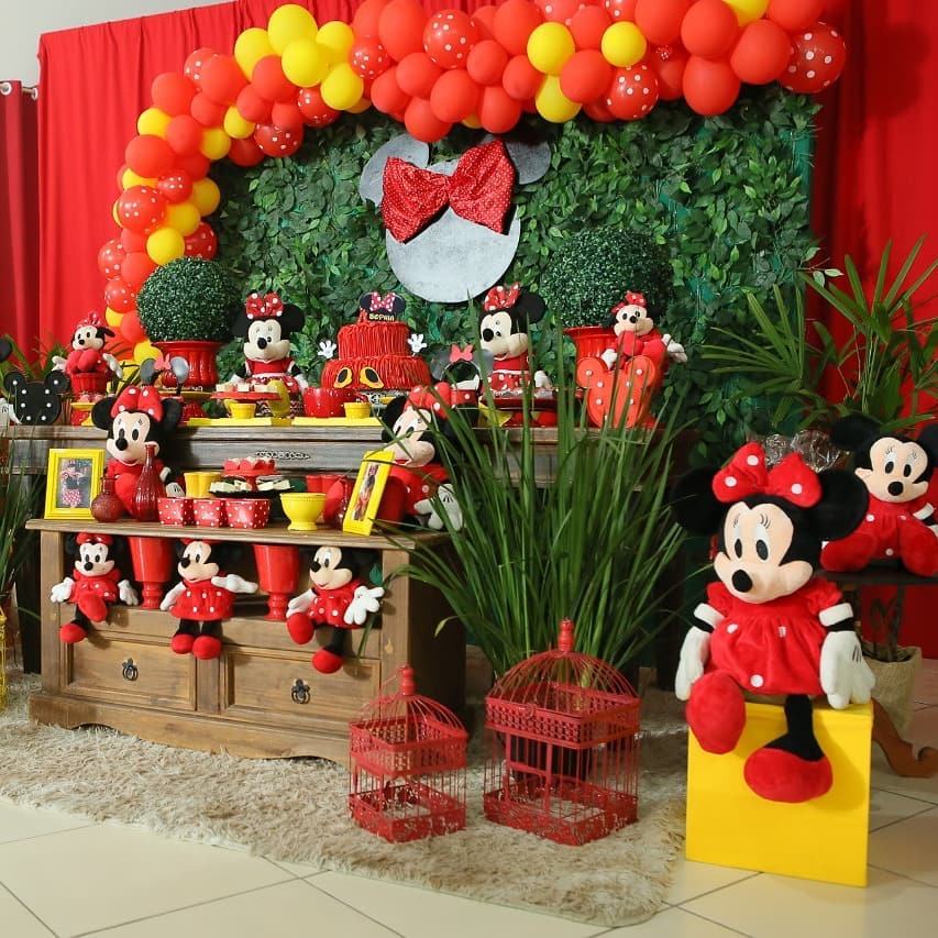 Foto de festa da minnie vermelha 82 - 83