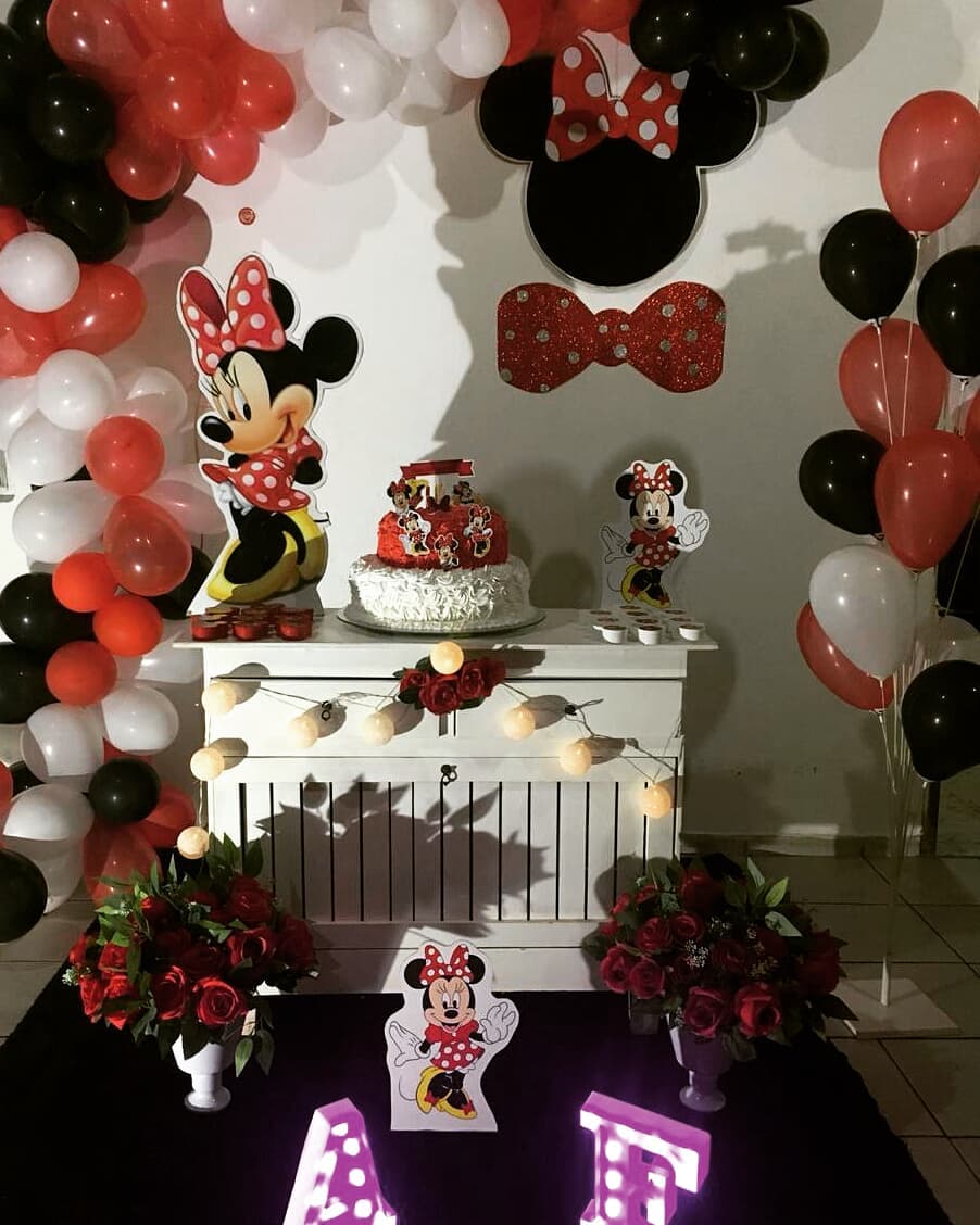 Foto de festa da minnie vermelha 83 - 84