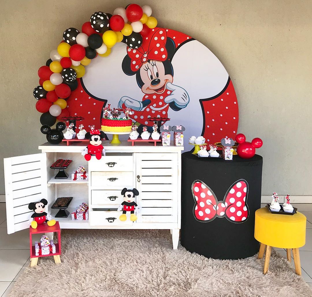 Foto de festa da minnie vermelha 84 - 85