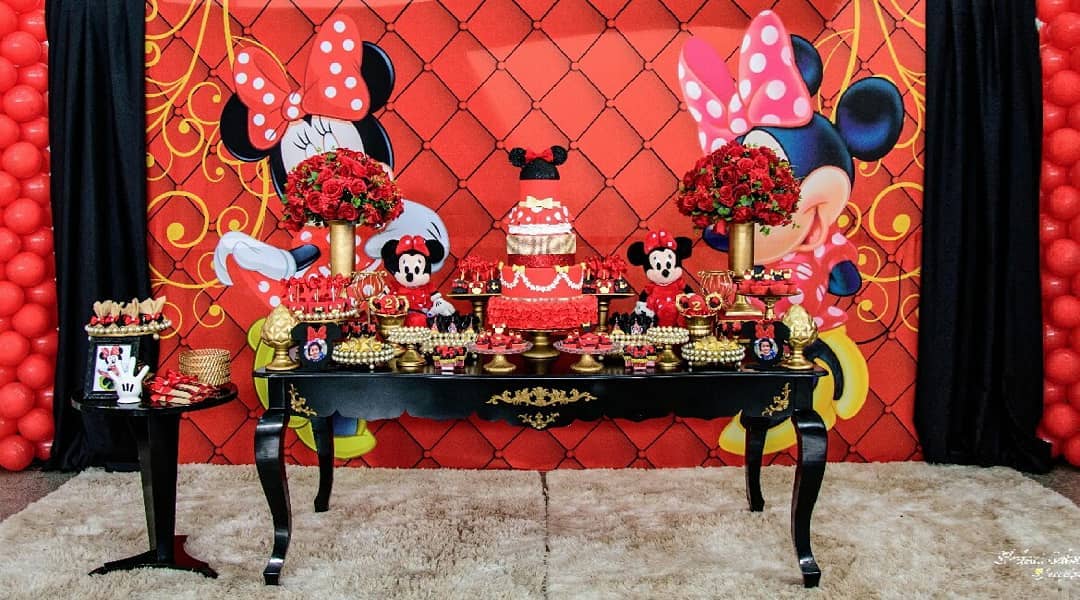 Foto de festa da minnie vermelha 85 - 86