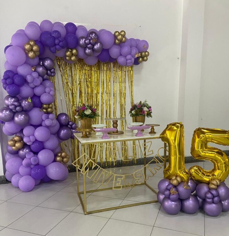 Foto de festa de 15 anos simples x72 - 73