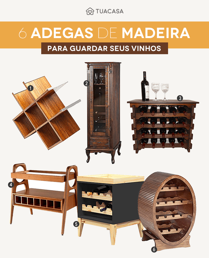 Foto de adega de madeira comprar - 5