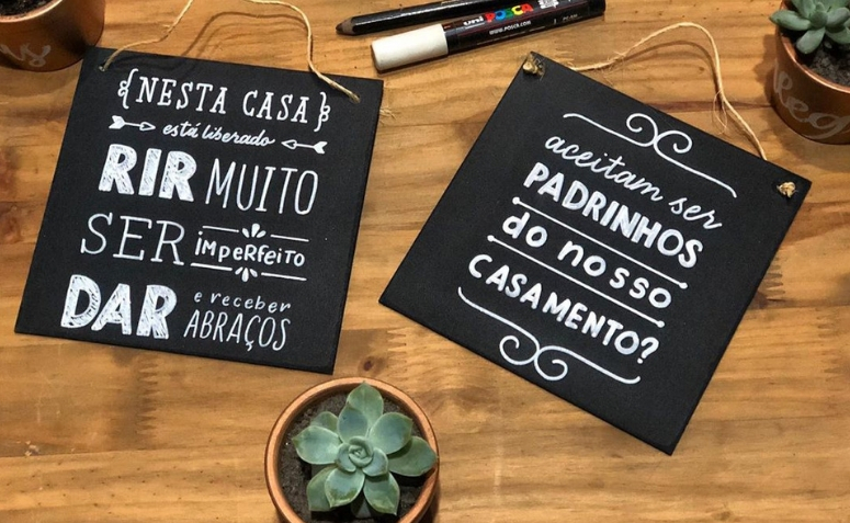 Chalkboard: tutoriais e 75 sugestões incríveis para apostar nessa ideia