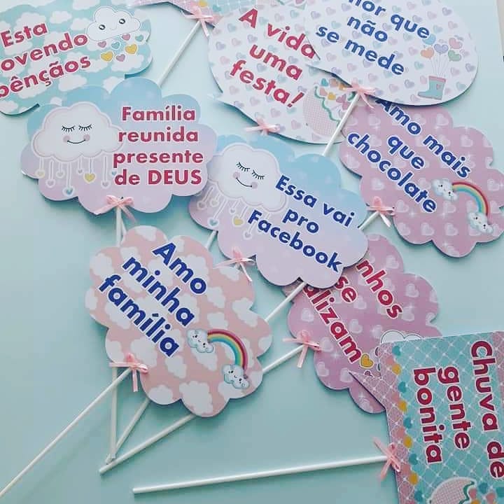 Foto de plaquinhas para festa 32 - 34