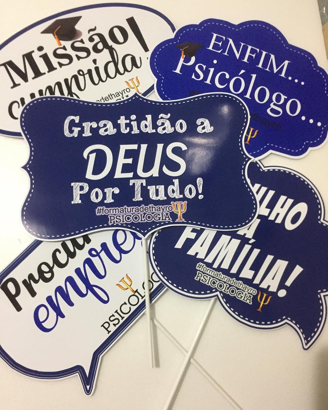 Foto de plaquinhas para festa 35 - 37