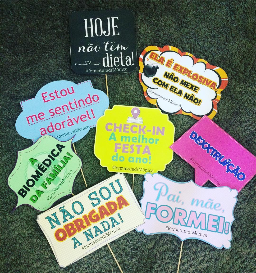 Foto de plaquinhas para festa 50 - 52