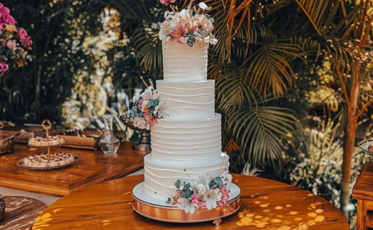 Bolo de casamento: 110 modelos encantadores para esse dia especial