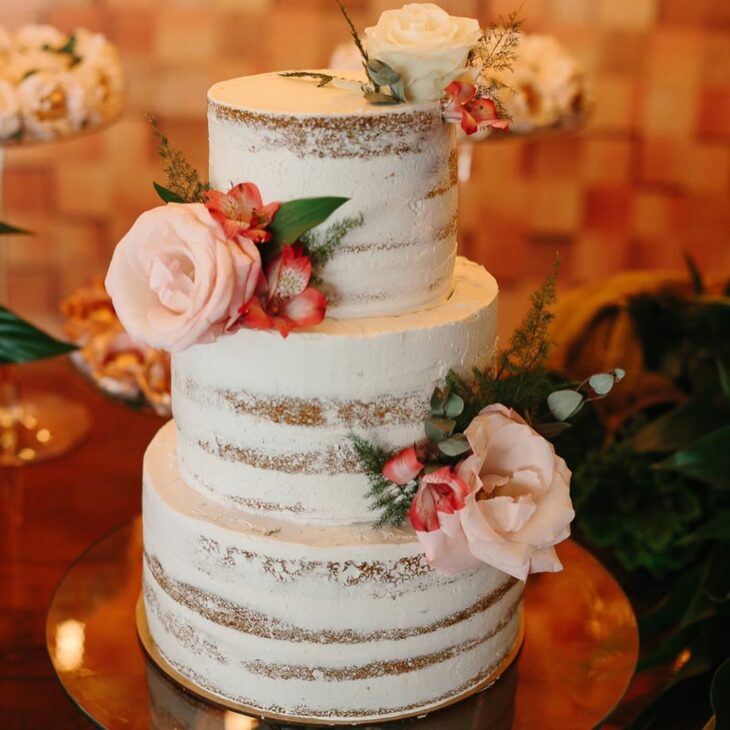 Foto de bolo de casamento 24 - 26