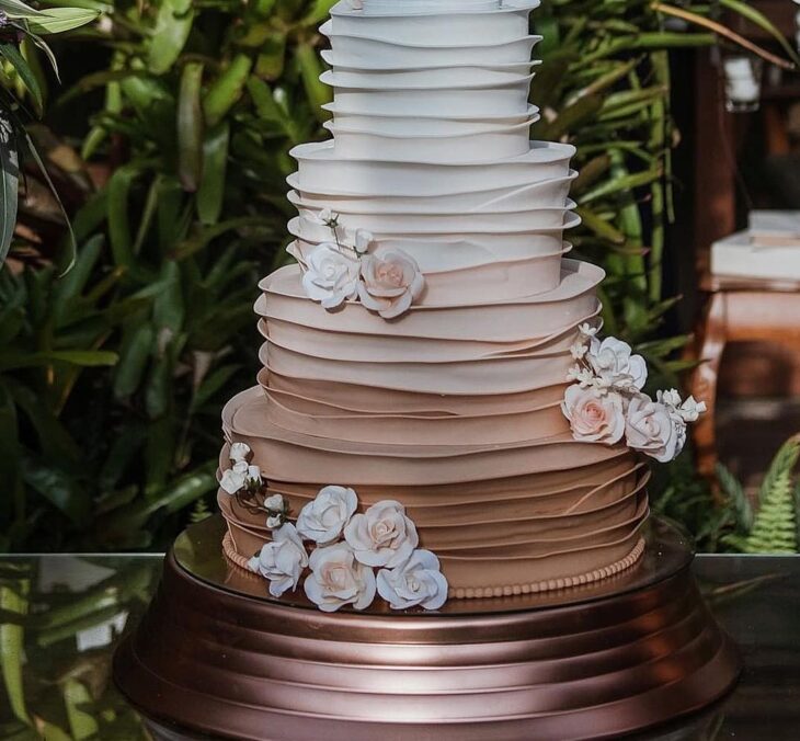 Foto de bolo de casamento 49 - 51