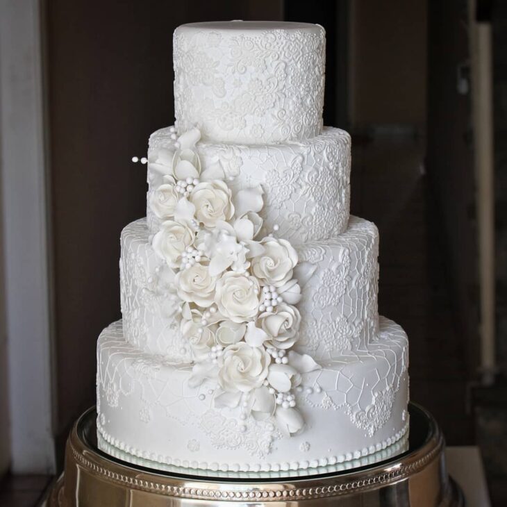 Foto de bolo de casamento 51 - 53