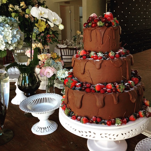 Foto de bolo de casamento 55 - 57