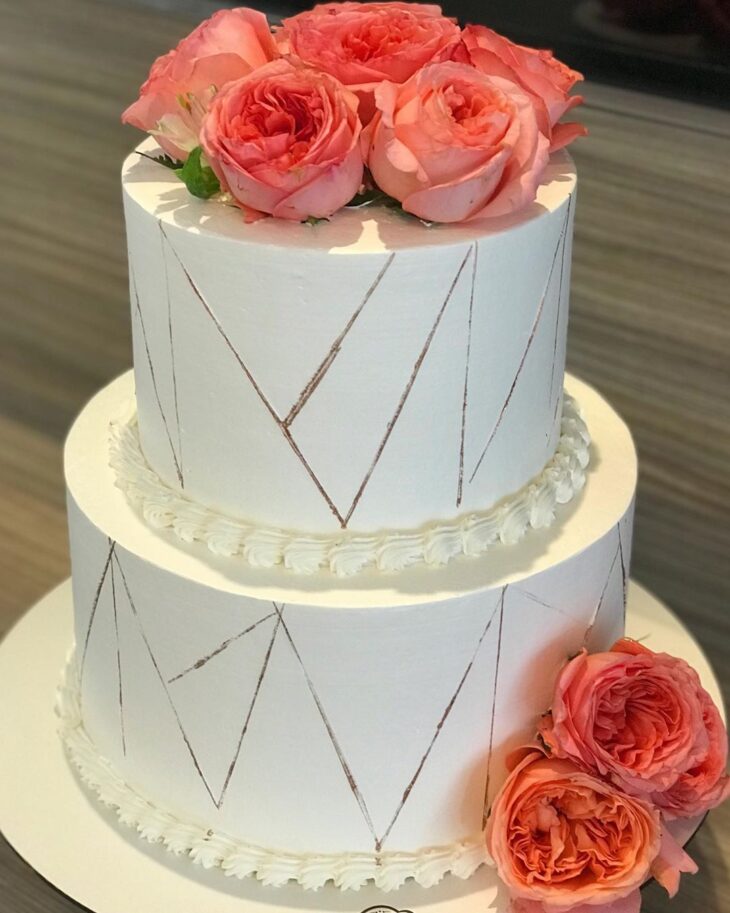 Foto de bolo de casamento 63 - 65