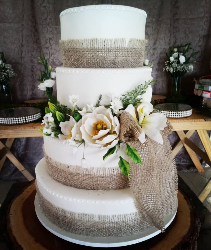 Foto de bolo de casamento 67 - 69