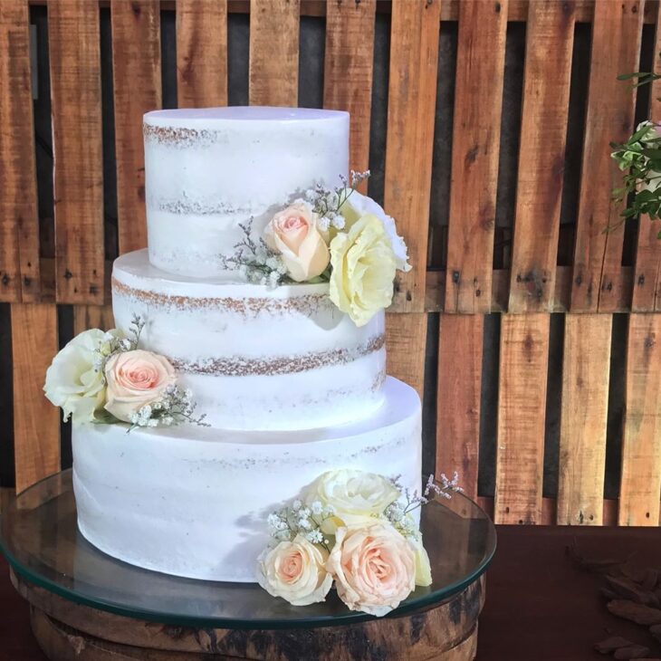 Foto de bolo de casamento 69 - 71