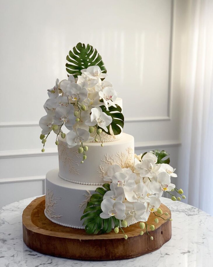 Foto de bolo de casamento 78 - 80