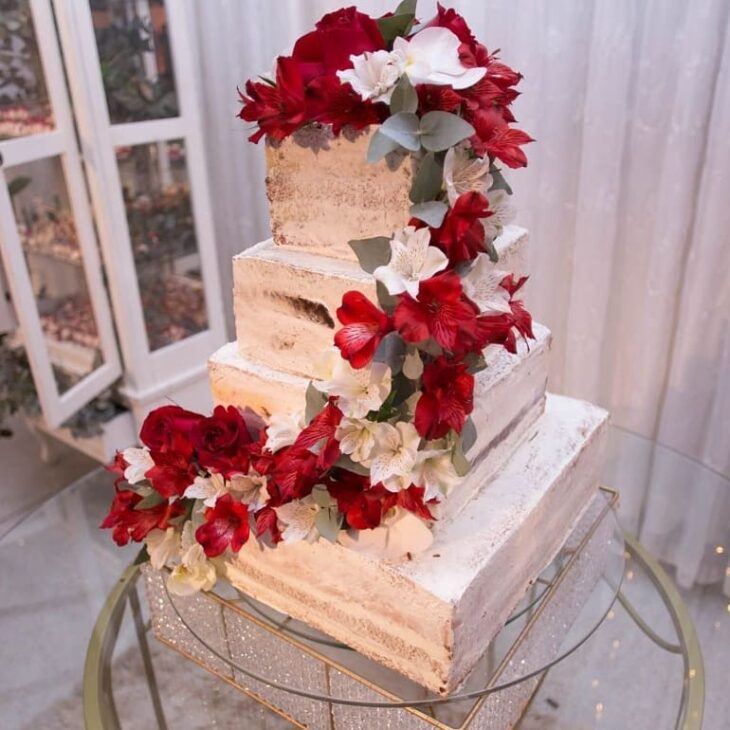 Foto de bolo de casamento 98 - 100