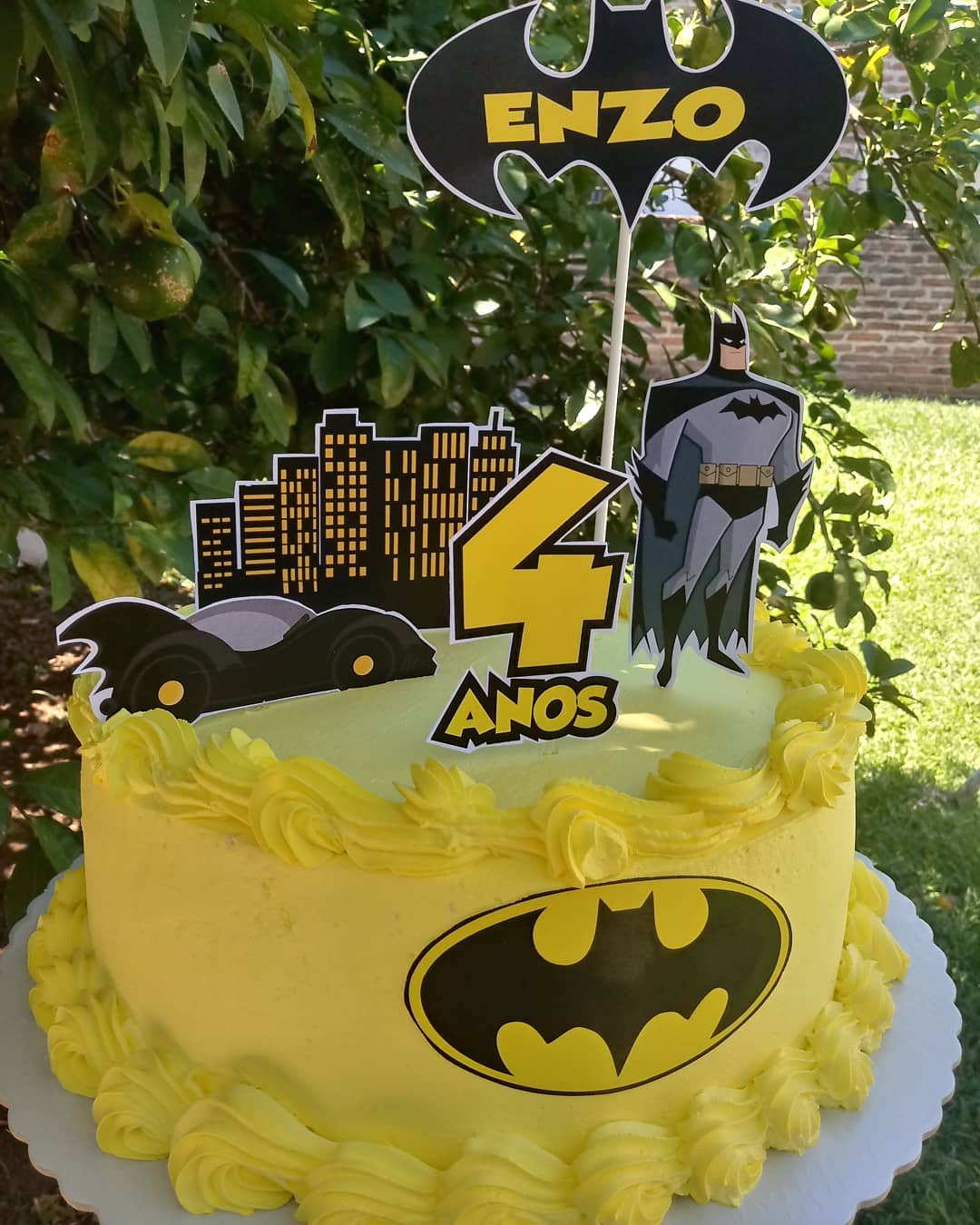 Foto de bolo do batman 12 - 15