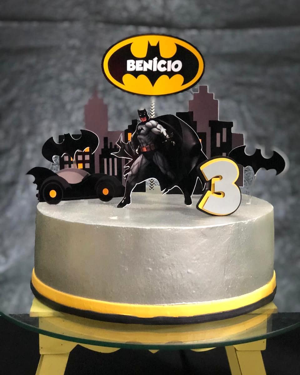 Foto de bolo do batman 17 - 20