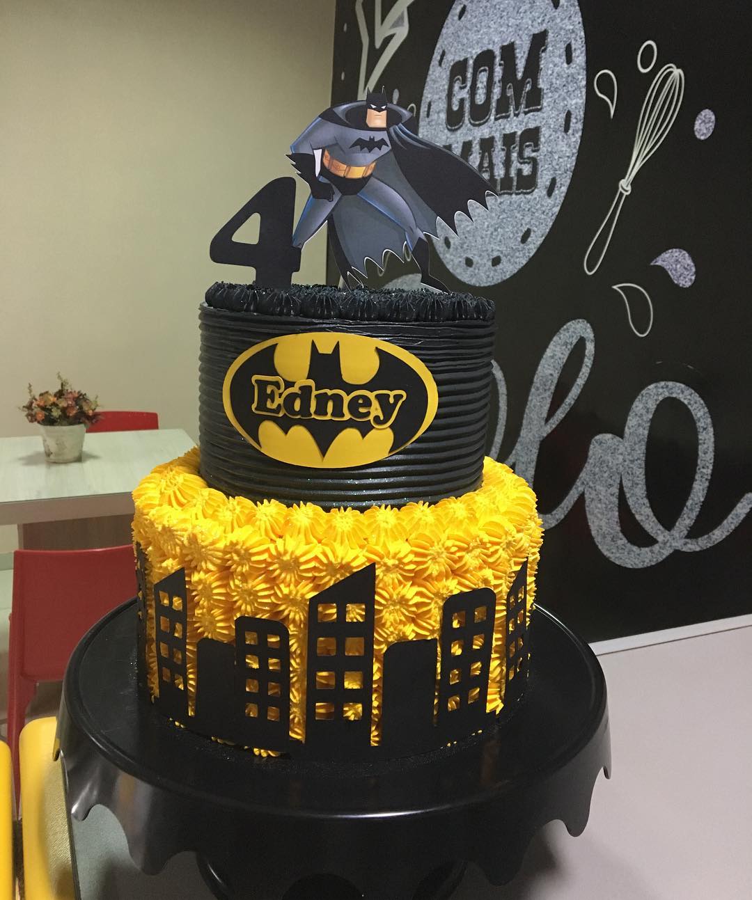 Foto de bolo do batman 9 - 12