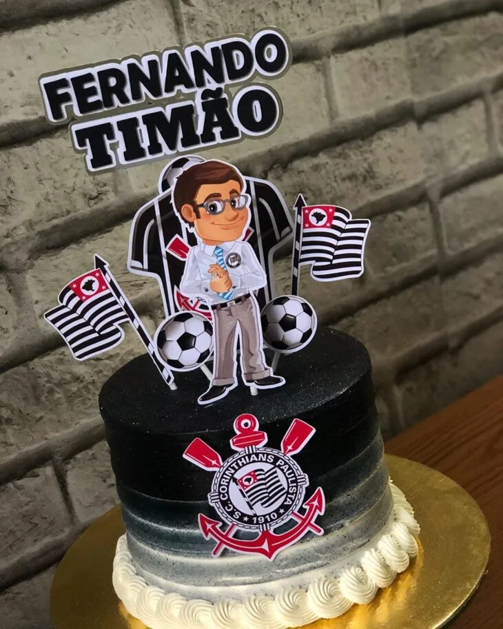Foto de bolo do corinthians 49 - 52