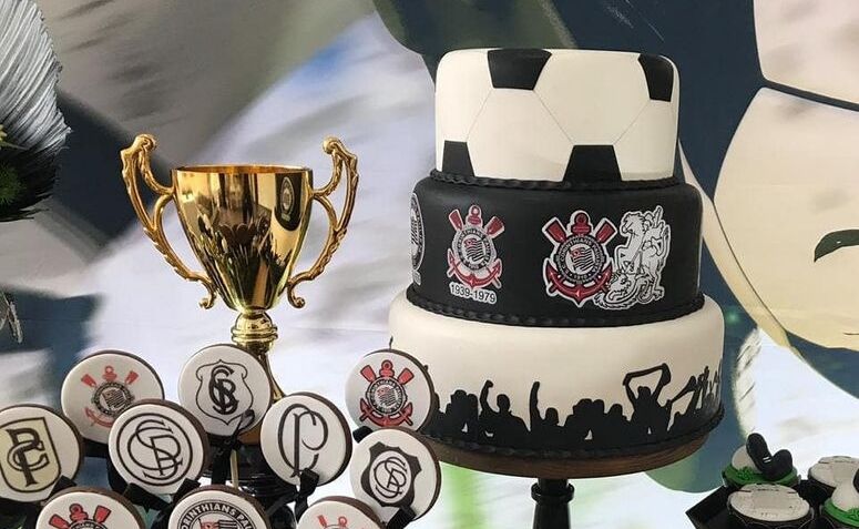 Bolo do Corinthians: 70 modelos para comemorar com o timão