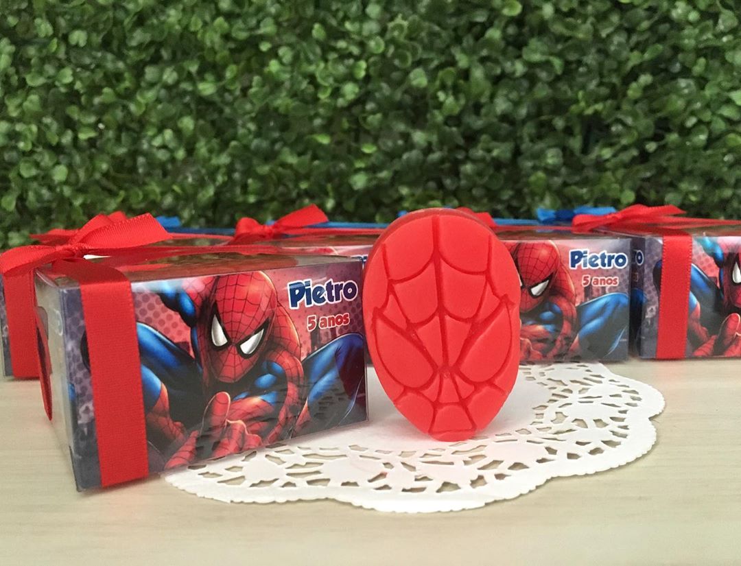 Foto de lembrancinhas do homem aranha 22 - 22