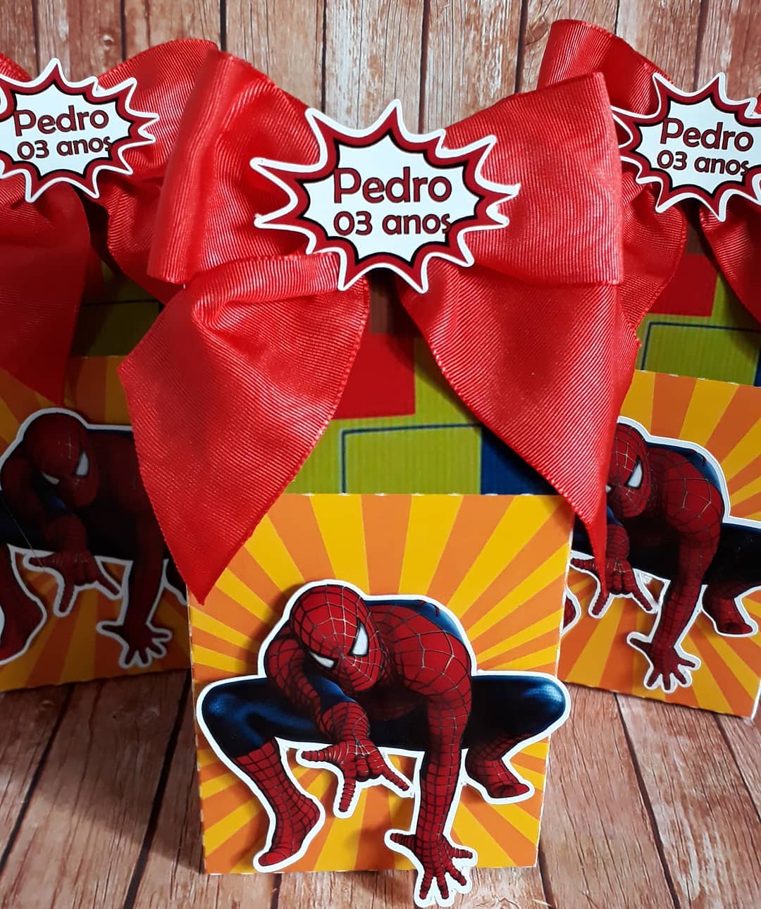 Foto de lembrancinhas do homem aranha 25 - 25