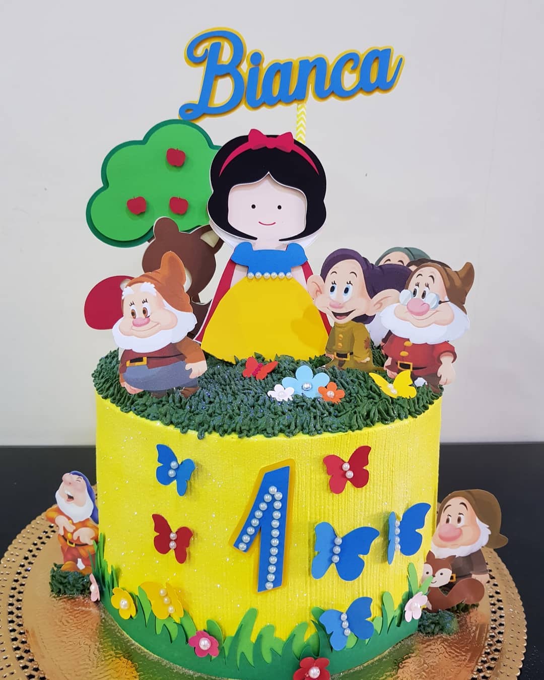 Foto de bolo branca de neve 1 - 1