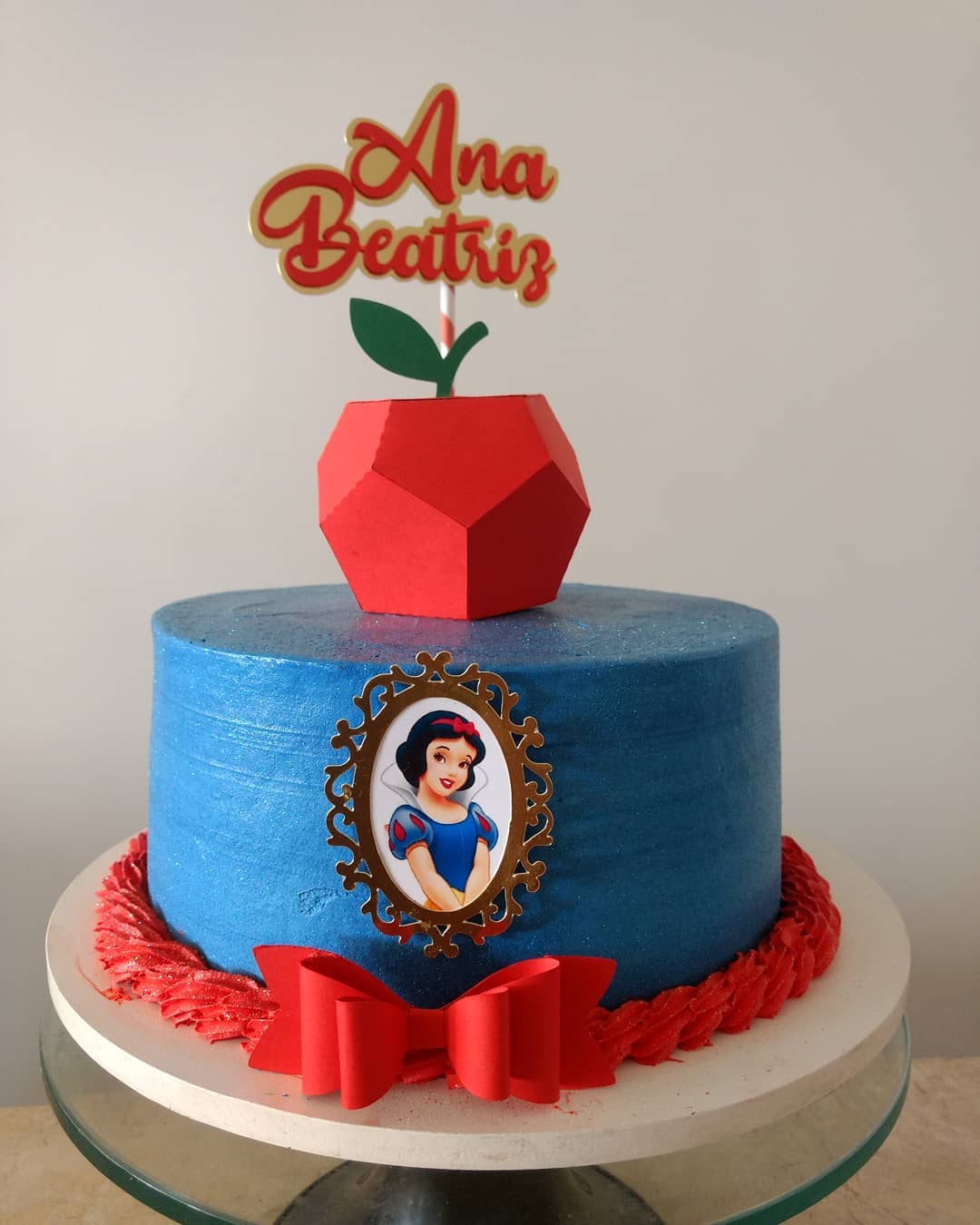 Foto de bolo branca de neve 19 - 19