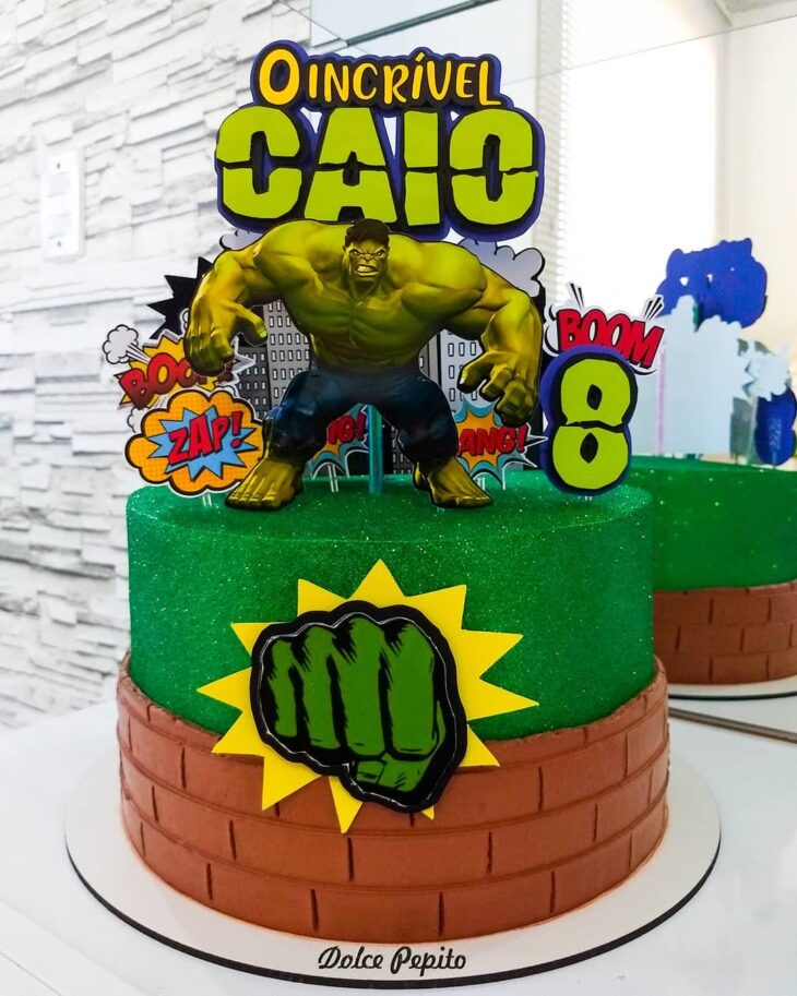 Foto de bolo do hulk 59 - 62