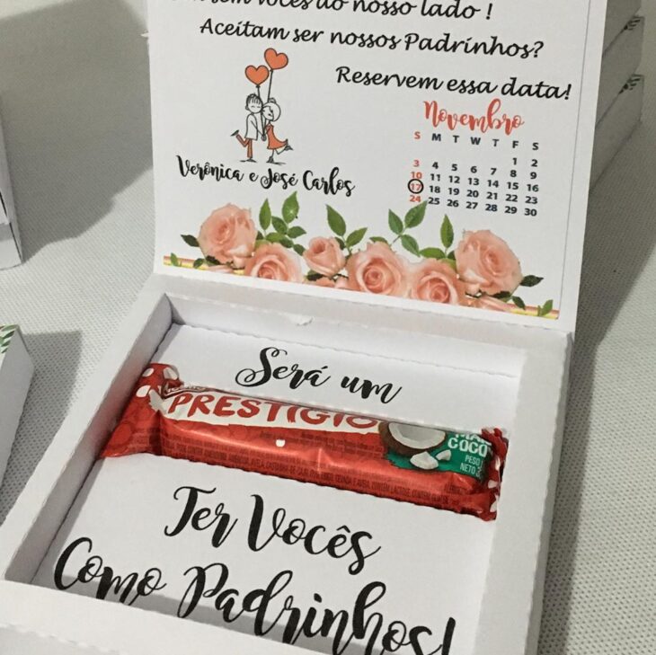 Foto de convite para padrinhos de casamento 06 - 3